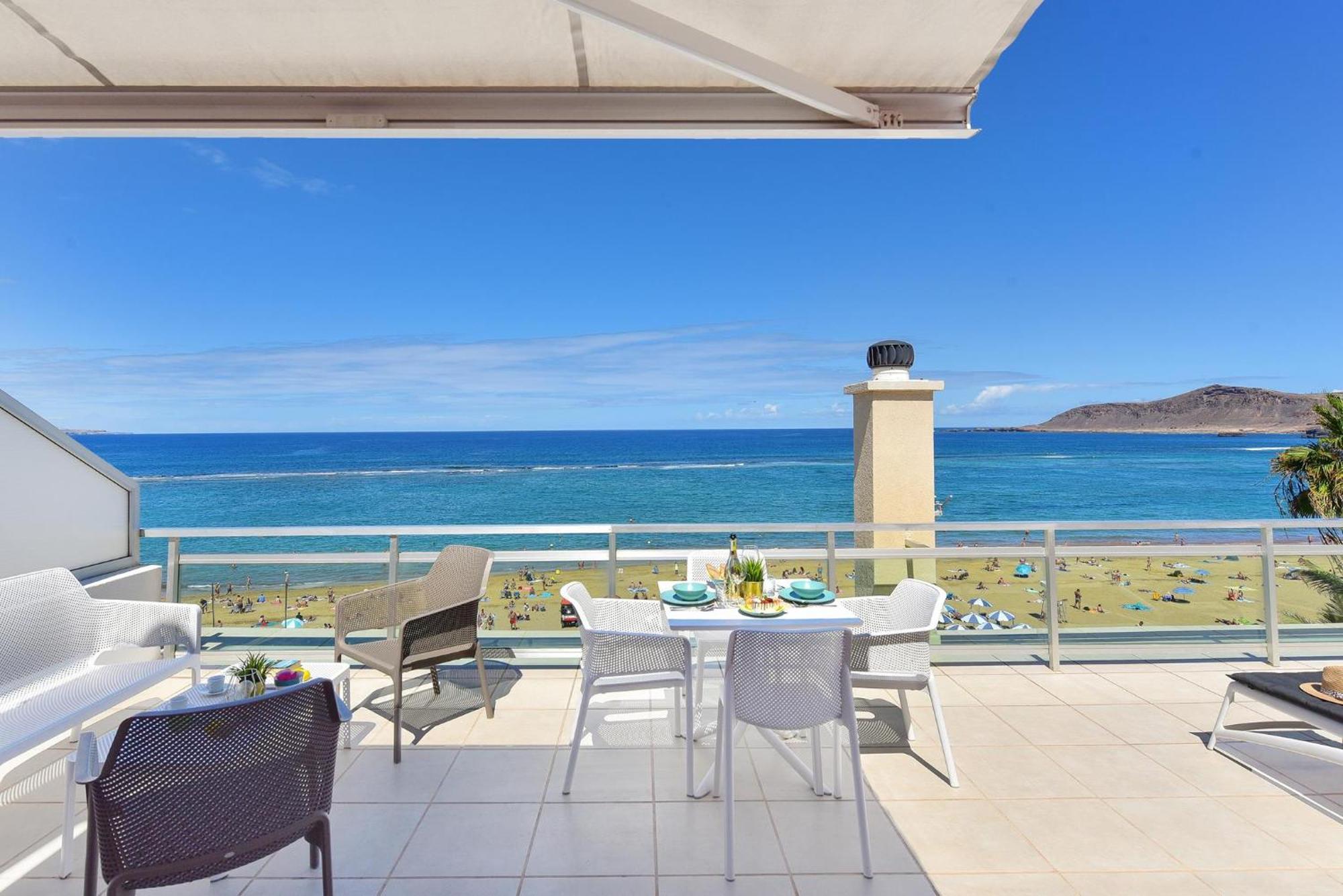 Apartment Over The Sea Las Canteras Mc Лас-Пальмас-де-Гран-Канария Экстерьер фото