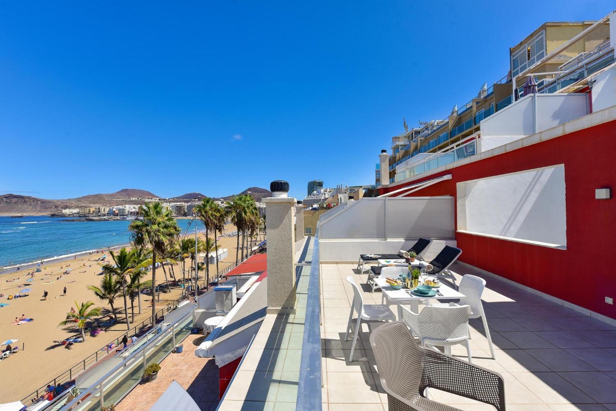 Apartment Over The Sea Las Canteras Mc Лас-Пальмас-де-Гран-Канария Экстерьер фото